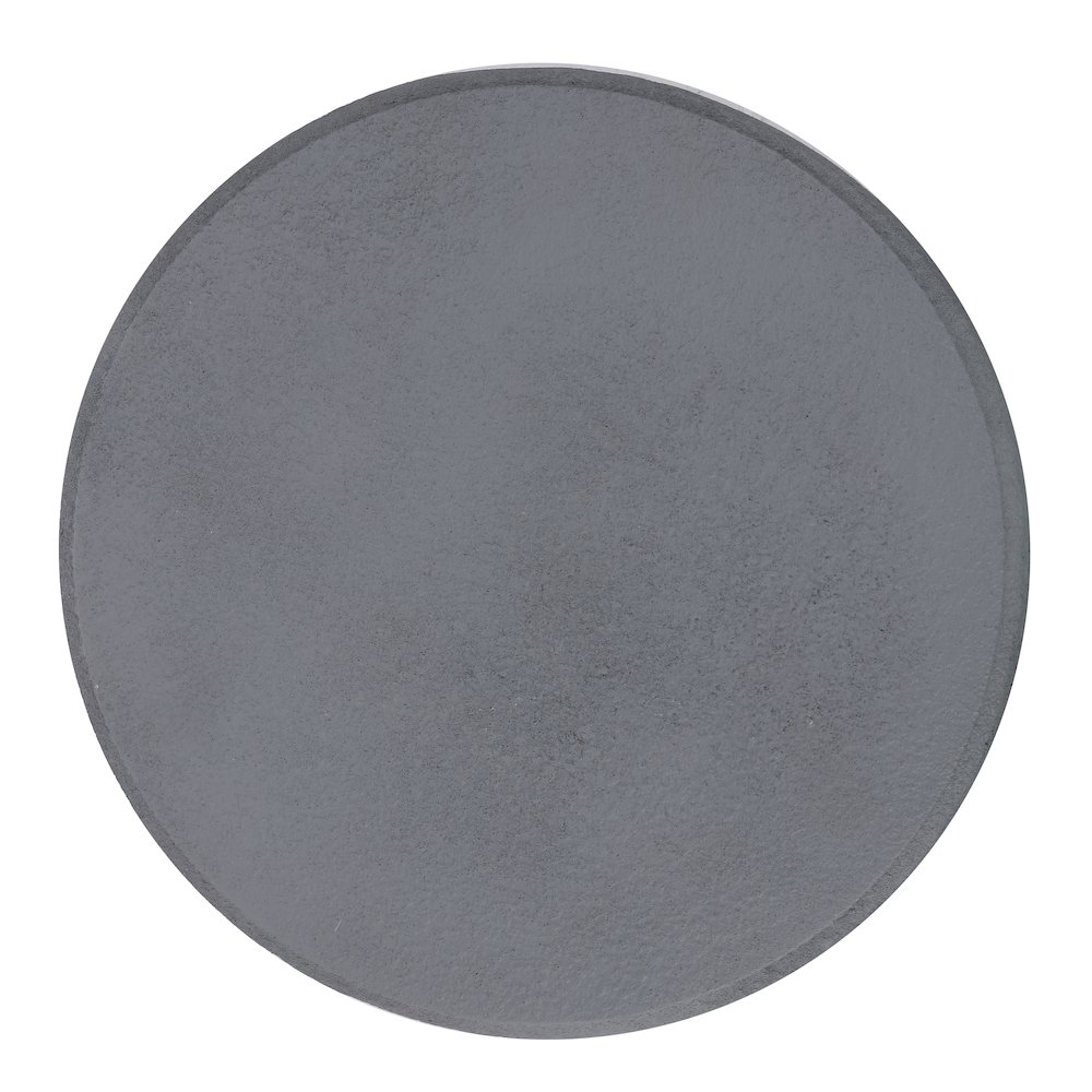 Rashida 18" Modern Round Polyresin Indoor Outdoor Accent Coffee Table. Picture 2