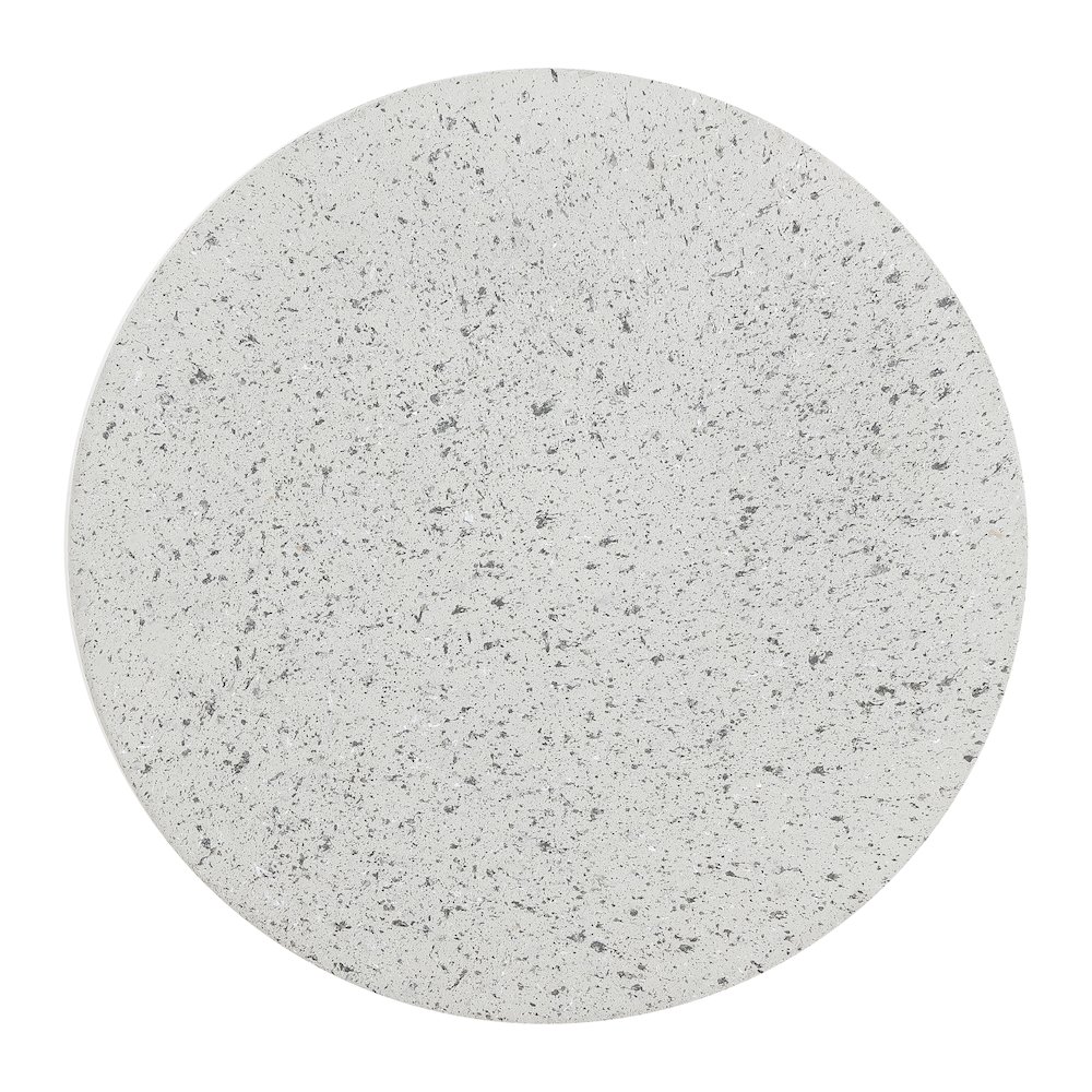 Hollie Minimalist Modern Drum Accent Table Pedestal. Picture 2