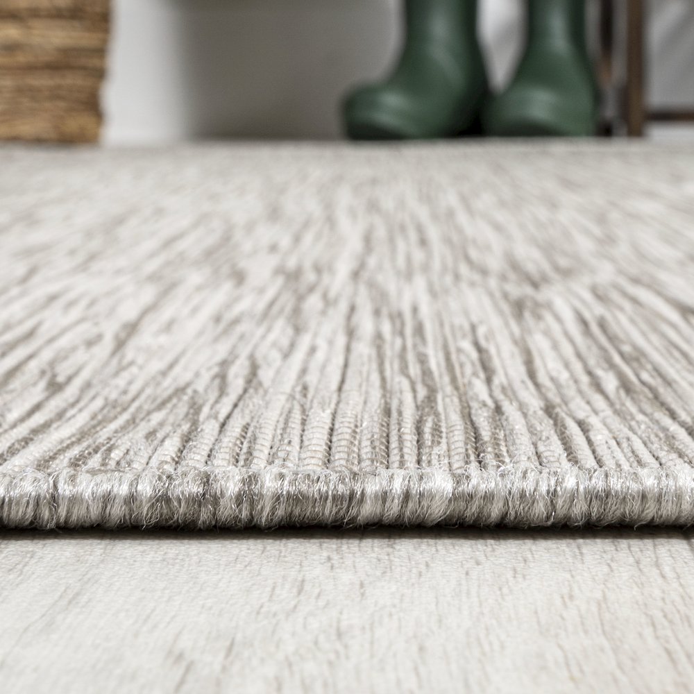 Ethan Modern Flatweave Solid Area Rug. Picture 11