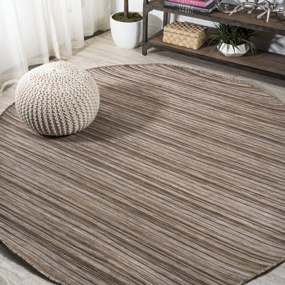 Finn Modern Farmhouse Pinstripe Area Rug. Picture 2