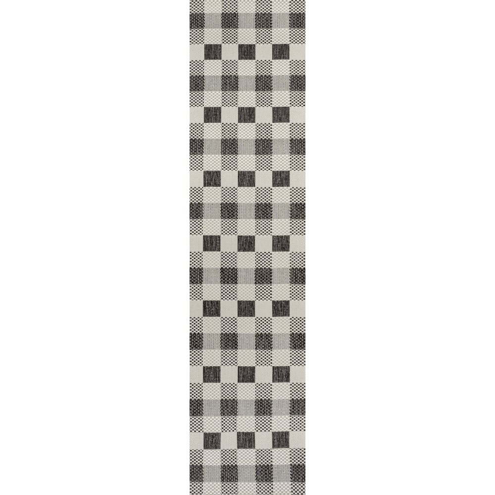 Darcy Traditional Geometric Bold Gingham Indoor/Outdoor Area Rug. Picture 3