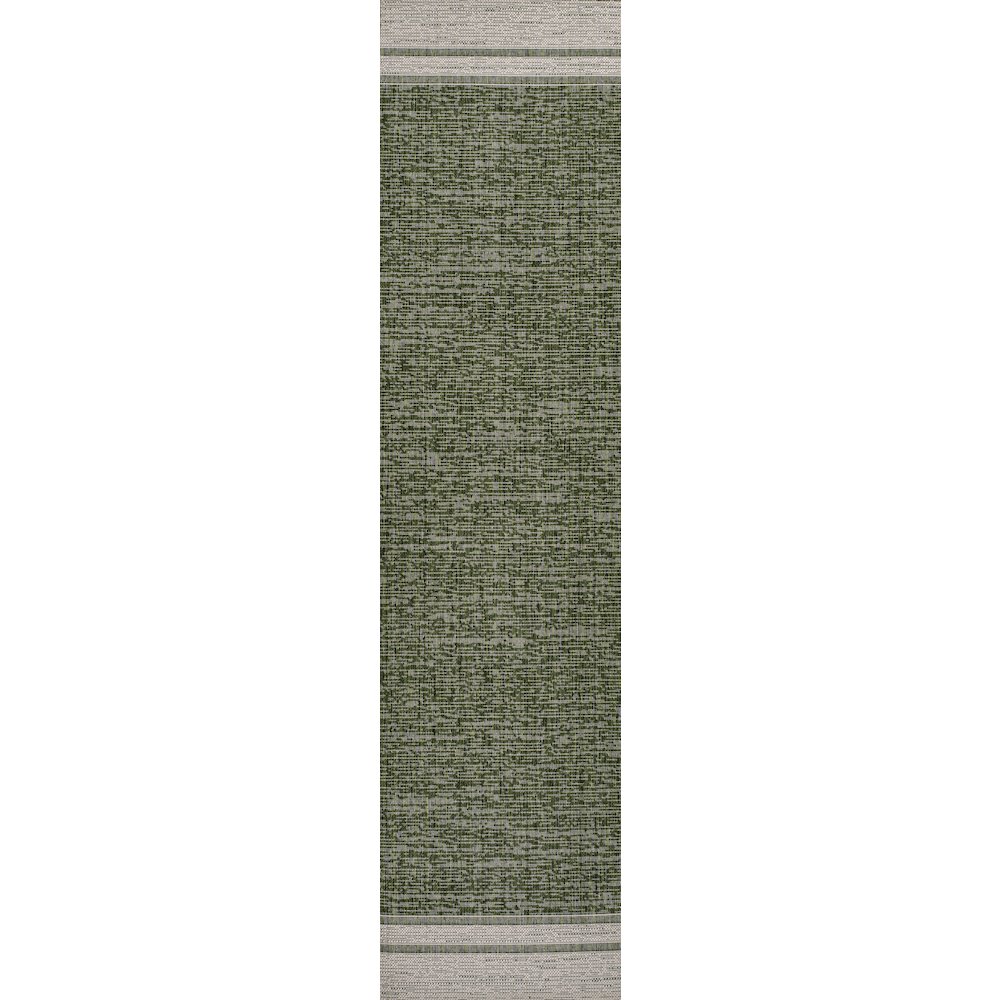 Alda Modern Minimalist Mingled Indoor/Outdoor Area Rug. Picture 3