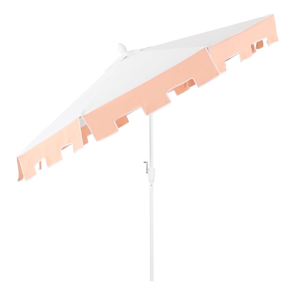 Baiona 9 ft. Coastal Outdoor Market Patio Umbrella with Crank Lift and Tilt. Picture 2