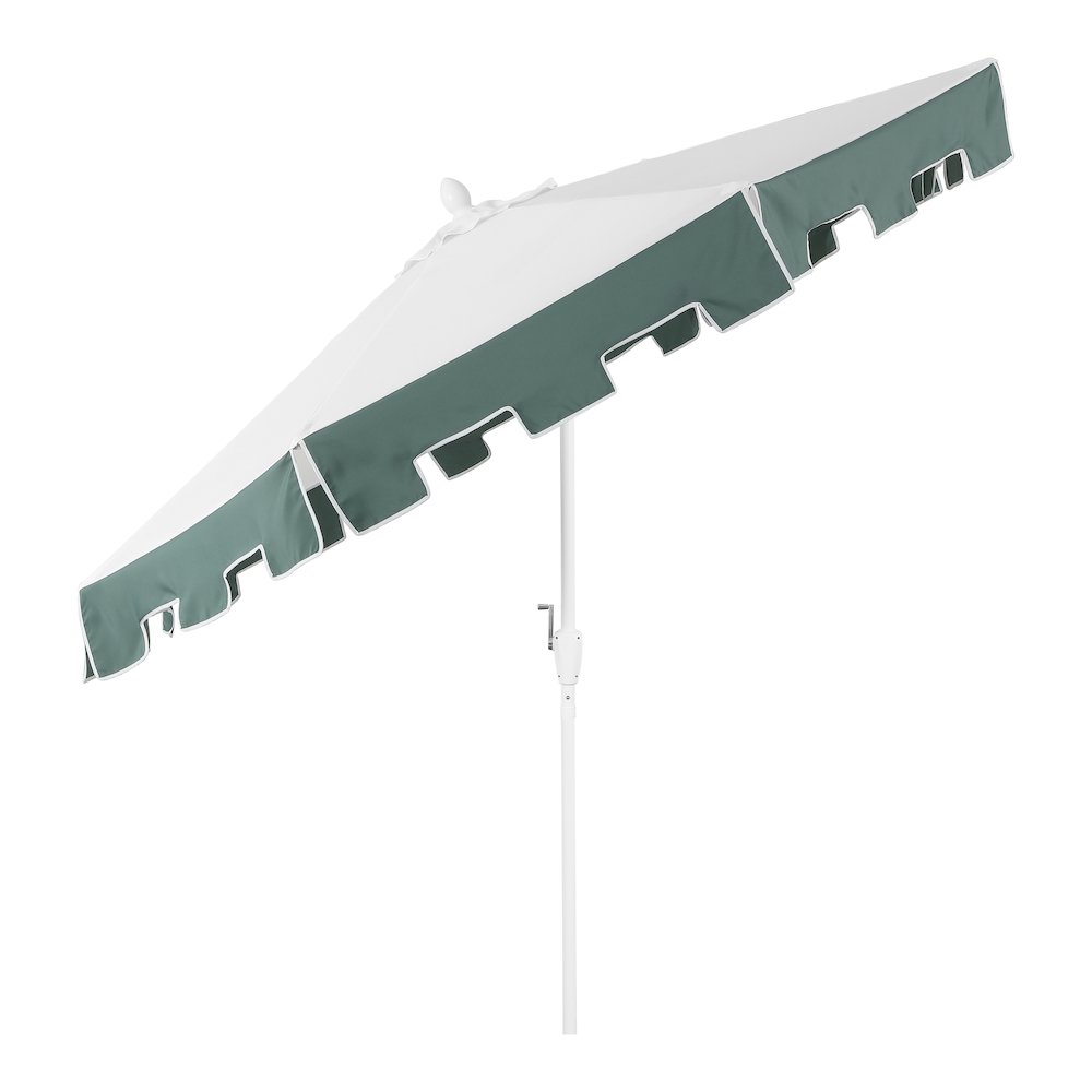 Baiona 9 ft. Coastal Outdoor Market Patio Umbrella with Crank Lift and Tilt. Picture 2