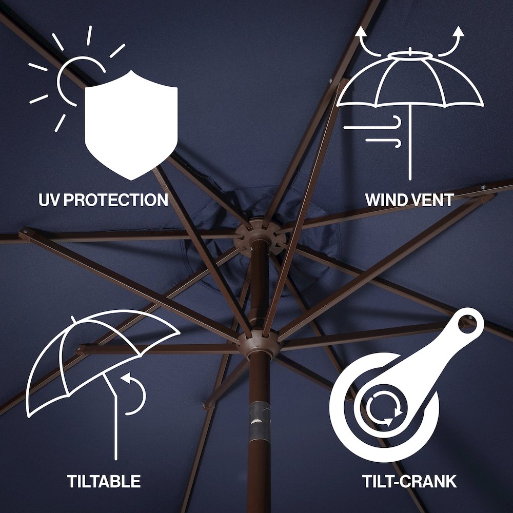 JONATHAN Y Tracy Patio Umbrella - Thumbnail 4