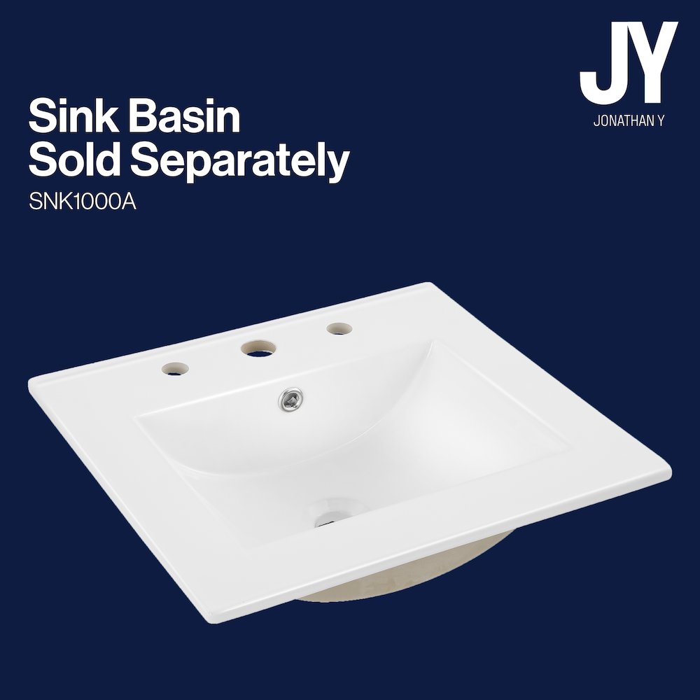 2-Shelf Bath Vanity Cabinet Only (Sink Basin Not Included). Picture 4