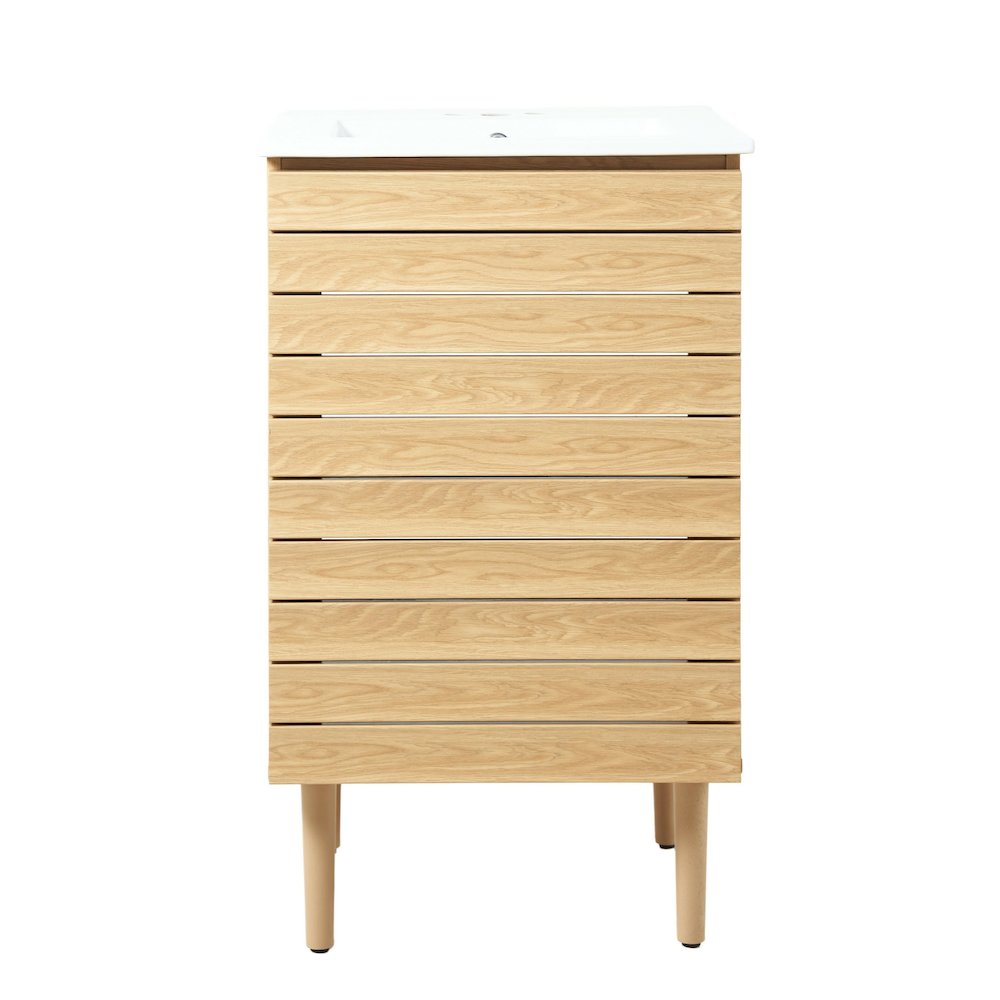 2-Shelf Bath Vanity Cabinet Only (Sink Basin Not Included). Picture 2