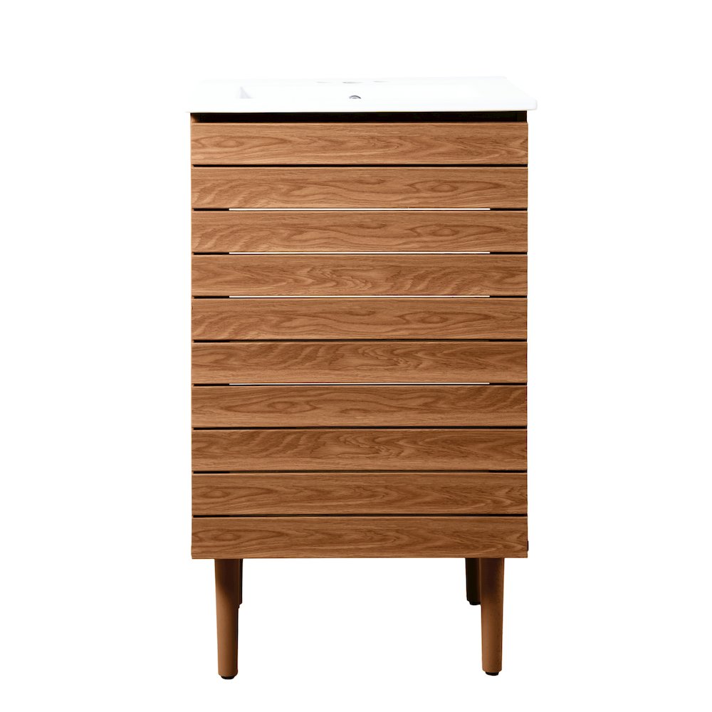 2-Shelf Bath Vanity Cabinet Only (Sink Basin Not Included). Picture 2
