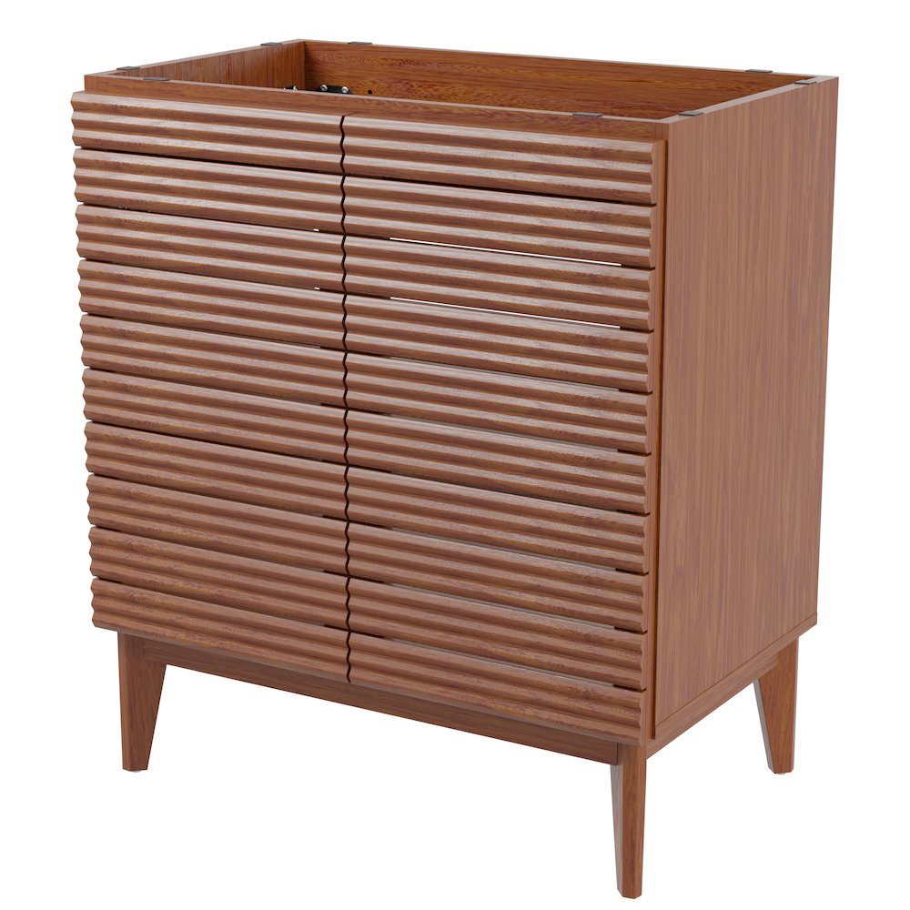 2-Shelf Bath Vanity Cabinet Only (Sink Basin Not Included). Picture 1
