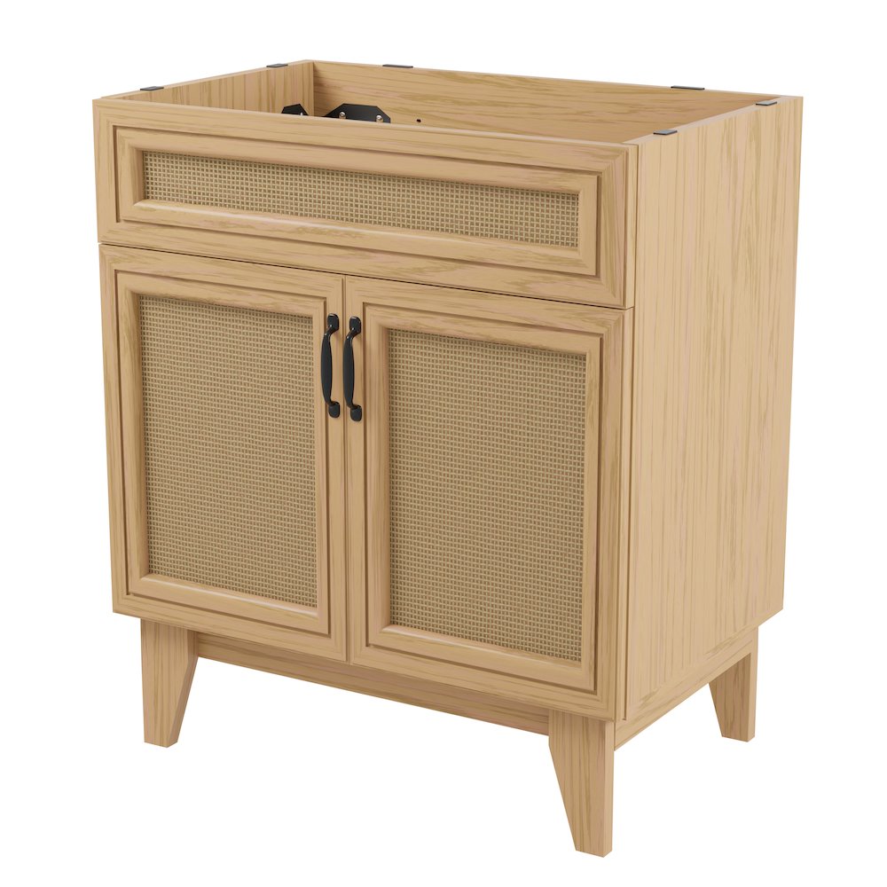 2-Shelf Bath Vanity Cabinet Only (Sink Basin Not Included). Picture 1