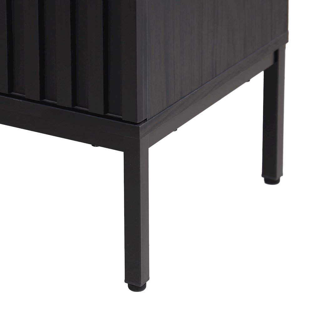 Rowan 30 in. W x 18 in. D x 33 in. H Geometric 2-Shelf Soft-Close Bathroom. Picture 5