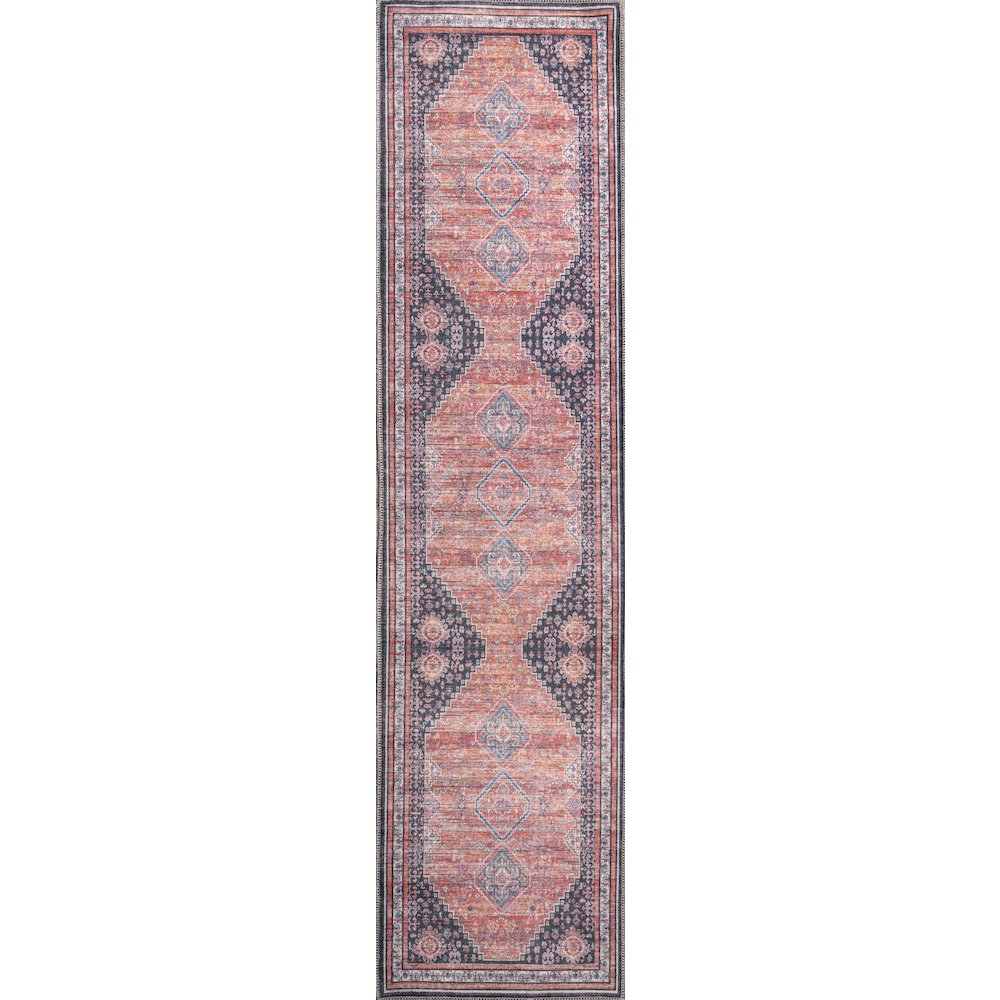 Dalyan Geometric Medallions Washable Indoor/Outdoor Area Rug. Picture 1