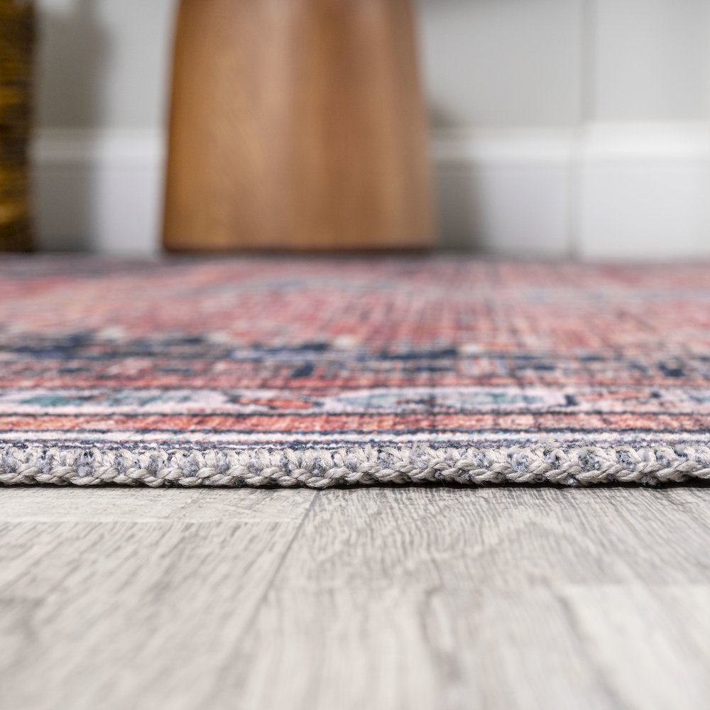 Dalyan Geometric Medallions Washable Indoor/Outdoor Area Rug. Picture 9