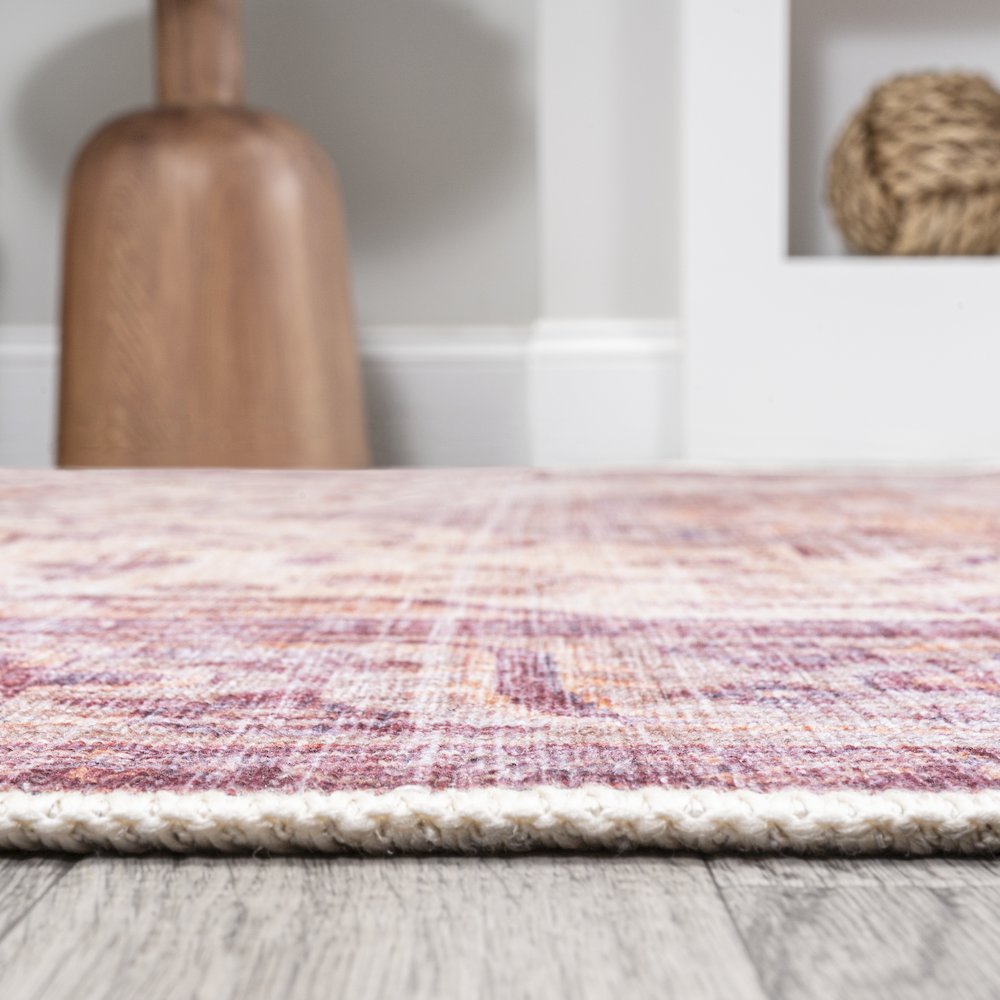 Alacati Ogee Medallion Washable Indoor/Outdoor Area Rug. Picture 9