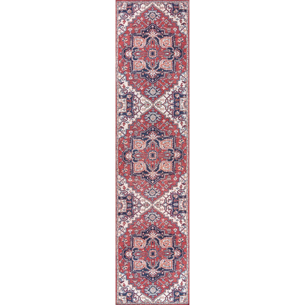 Cirali Ornate Large Medallion Washable Indoor/Outdoor Area Rug. Picture 1