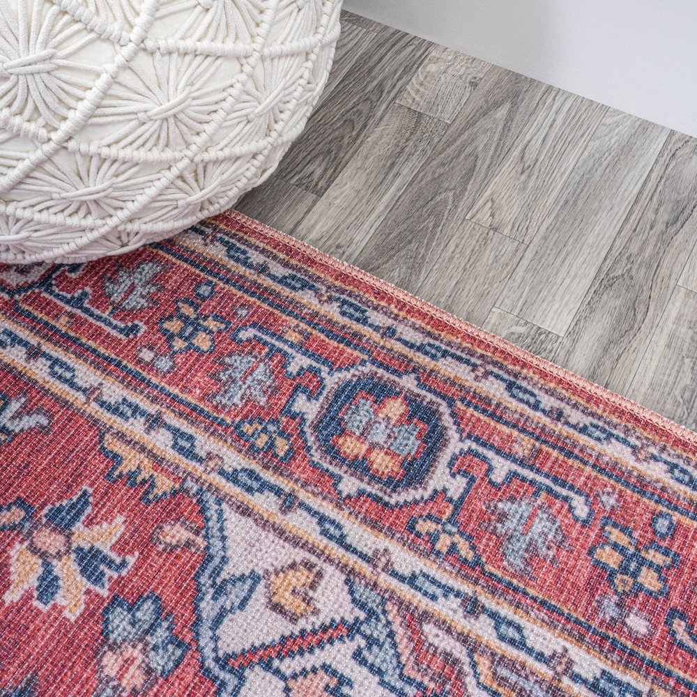 Cirali Ornate Large Medallion Washable Indoor/Outdoor Area Rug. Picture 4