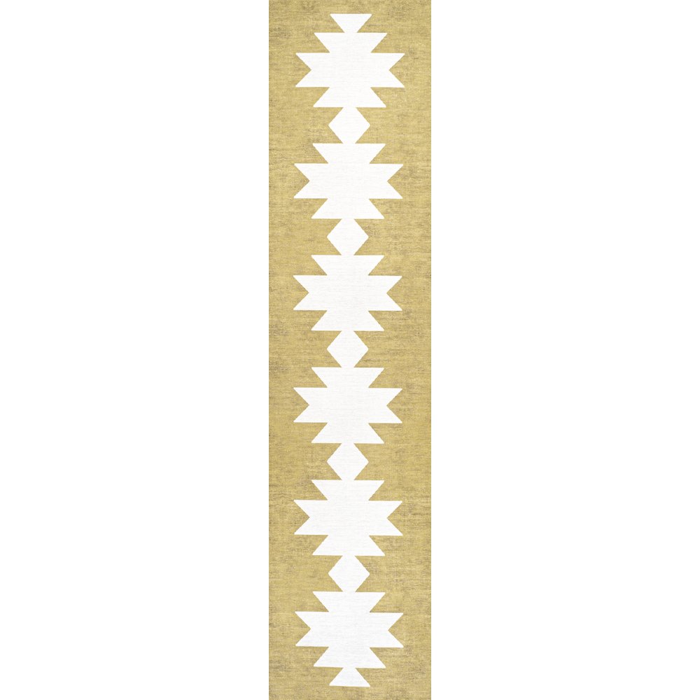 Chayton Minimalist Geometric Machine Washable Area Rug. Picture 1