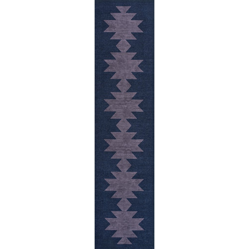 Chayton Minimalist Geometric Machine-Washable Area Rug. Picture 4