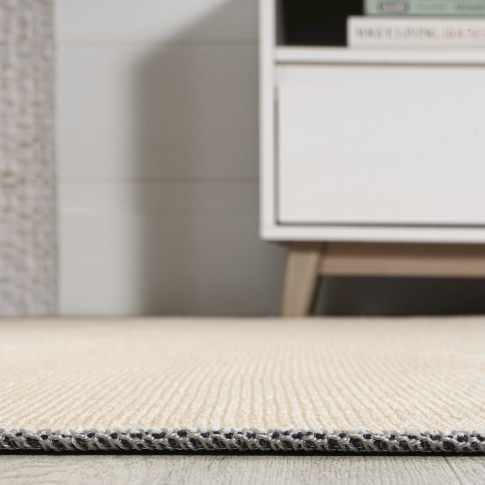 Cirkel Minimalist Geometric Dot Machine Washable Area Rug. Picture 9