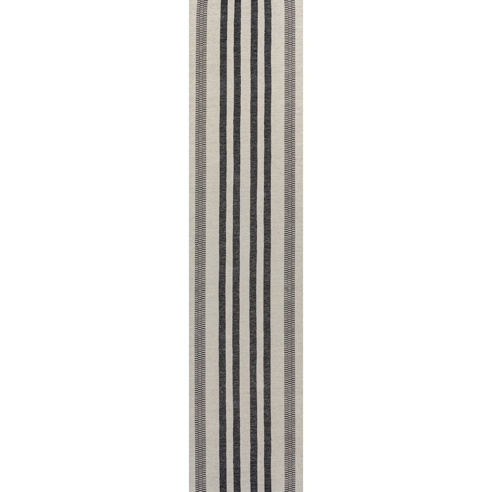 Vichy Geometric Striped Machine Washable Area Rug. Picture 1