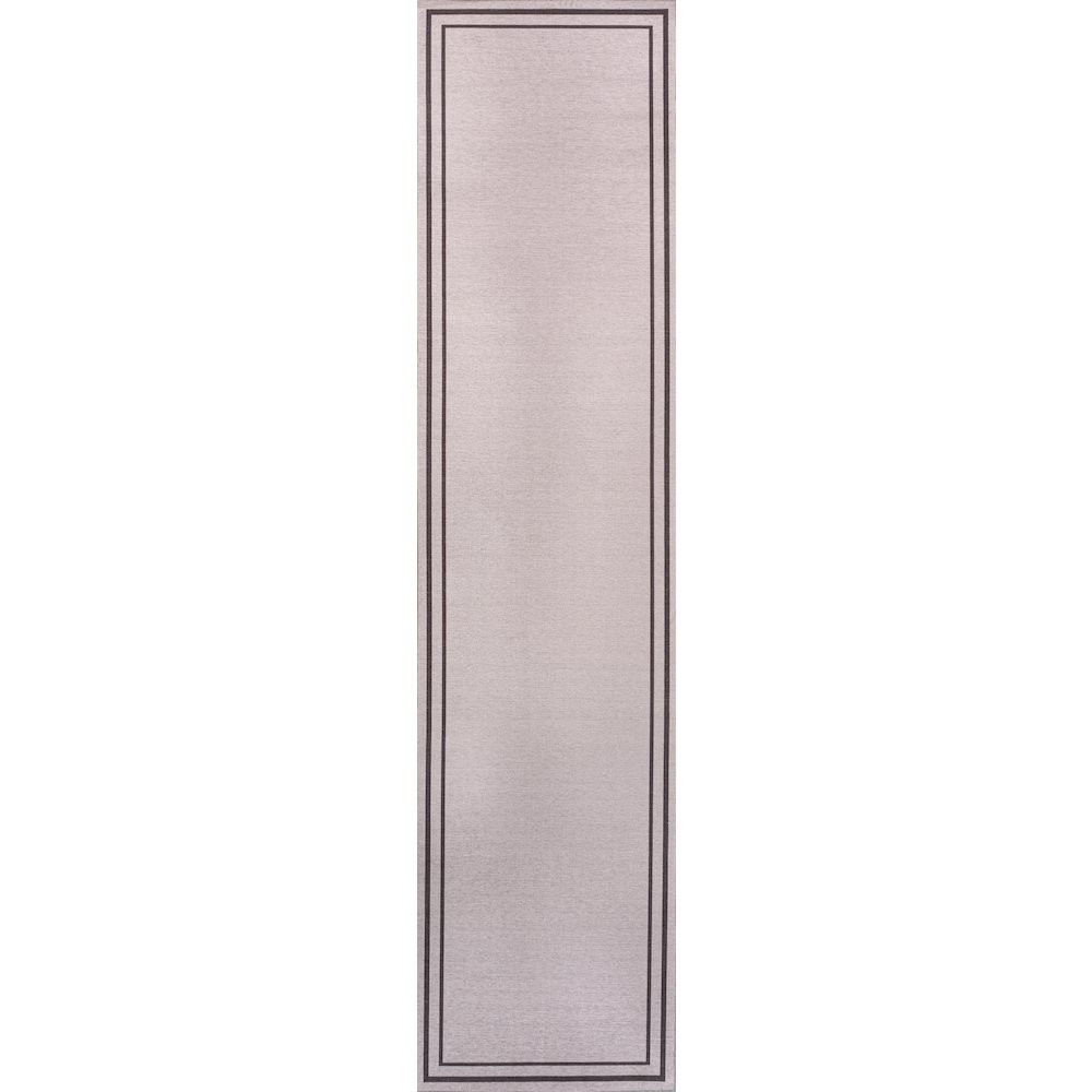 Sloane Classic 2-Stripe Border Washable Area Rug. Picture 4