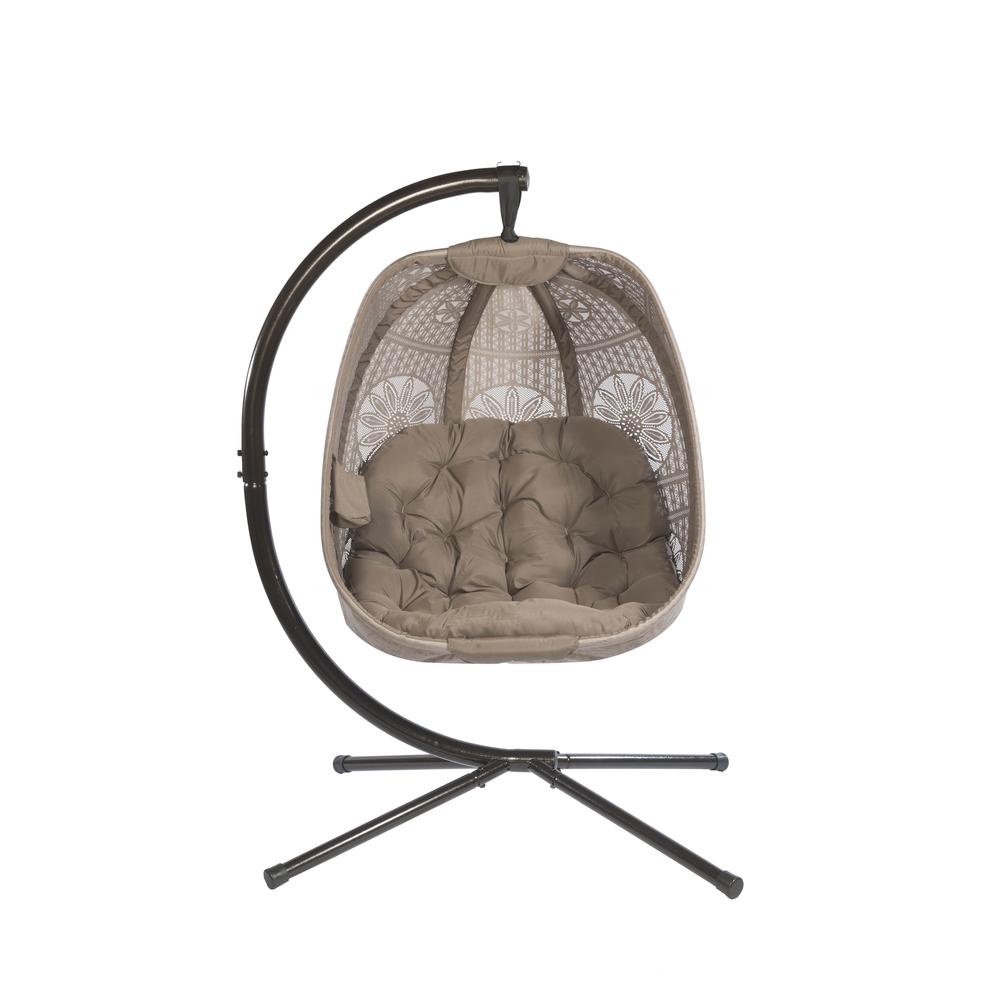 Hanging Egg Patio Chair - Dreamcatcher. Picture 1