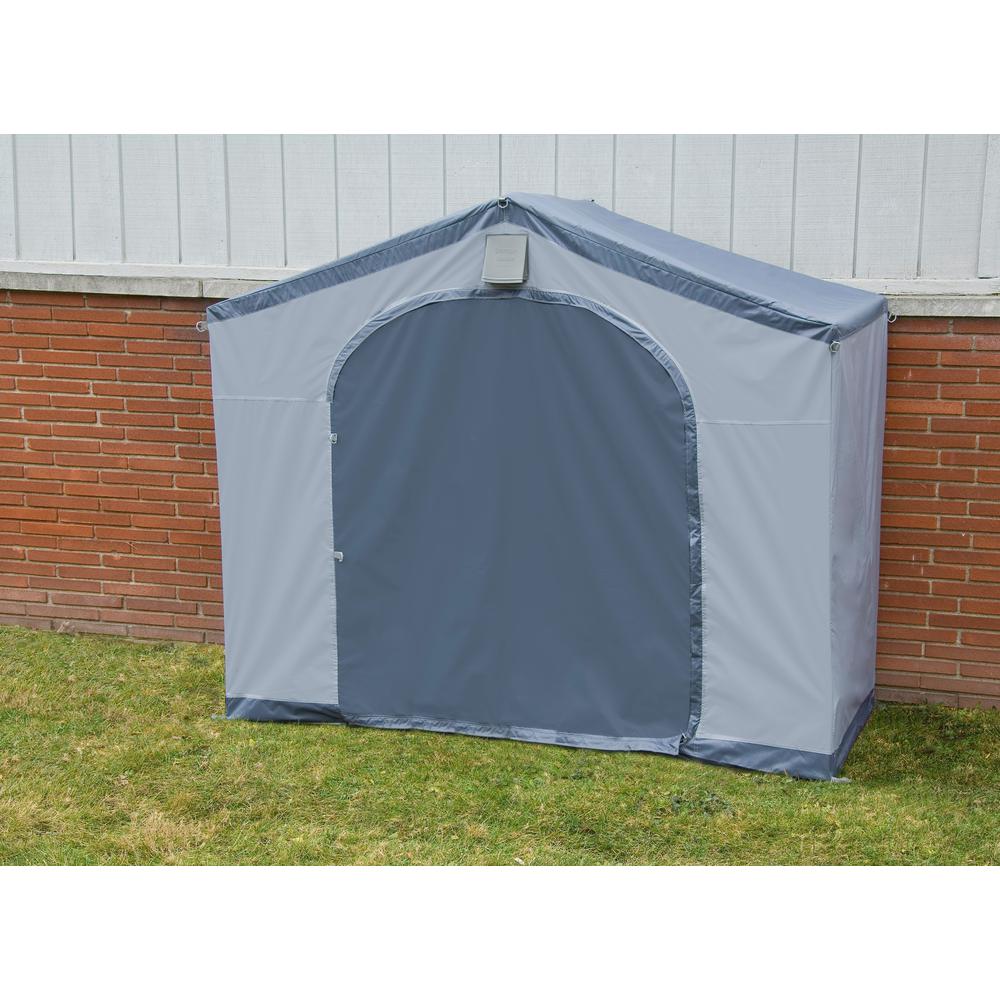 StorageHouse TownHouse Portable Storage Shed. Picture 2