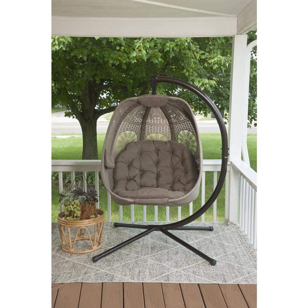 Hanging Egg Patio Chair - Dreamcatcher. Picture 4