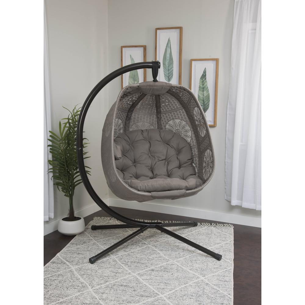 Hanging Egg Patio Chair - Dreamcatcher. Picture 3