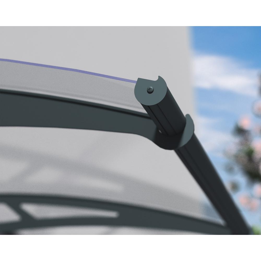 Aquila 3000 10' x 3' Awning - Clear. Picture 5