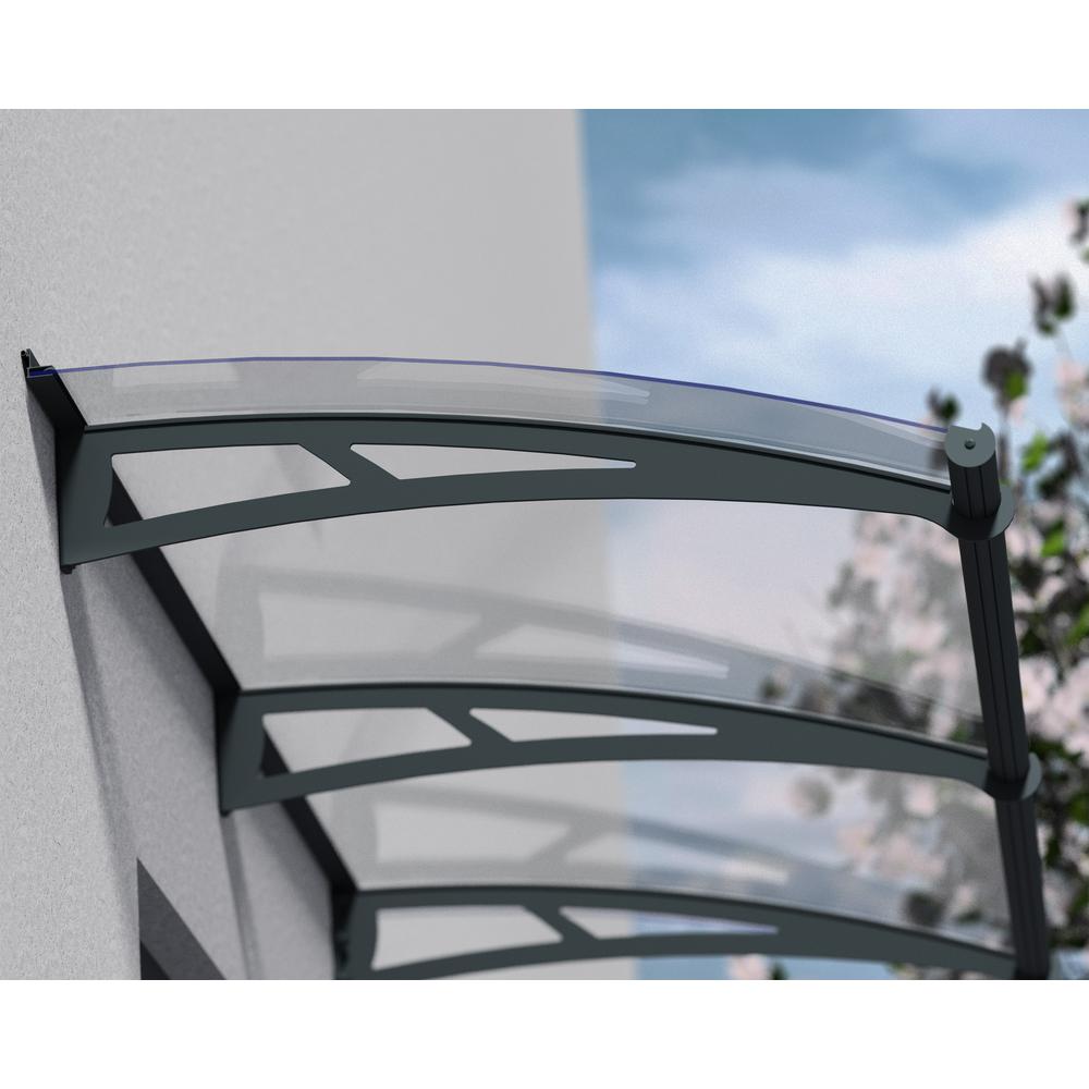 Aquila 3000 10' x 3' Awning - Clear. Picture 7