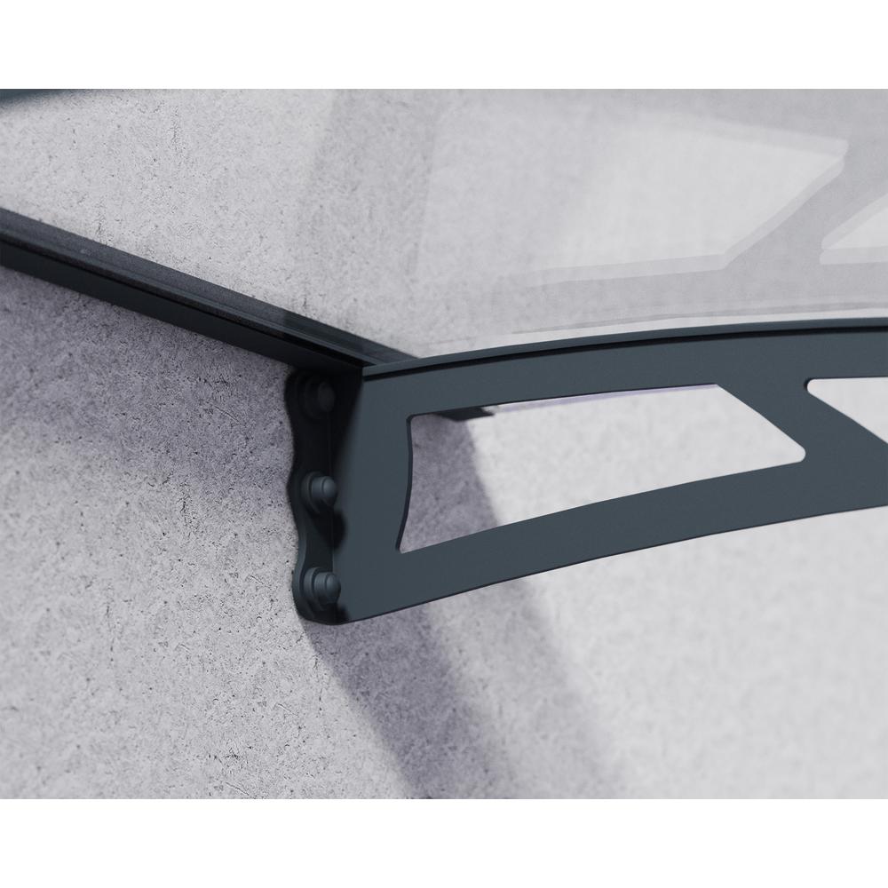Aquila 3000 10' x 3' Awning - Clear. Picture 8