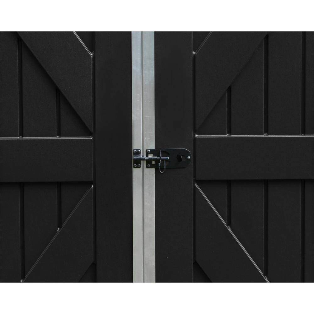 SkyLight 6' x 3' Shed - Gray. Picture 18