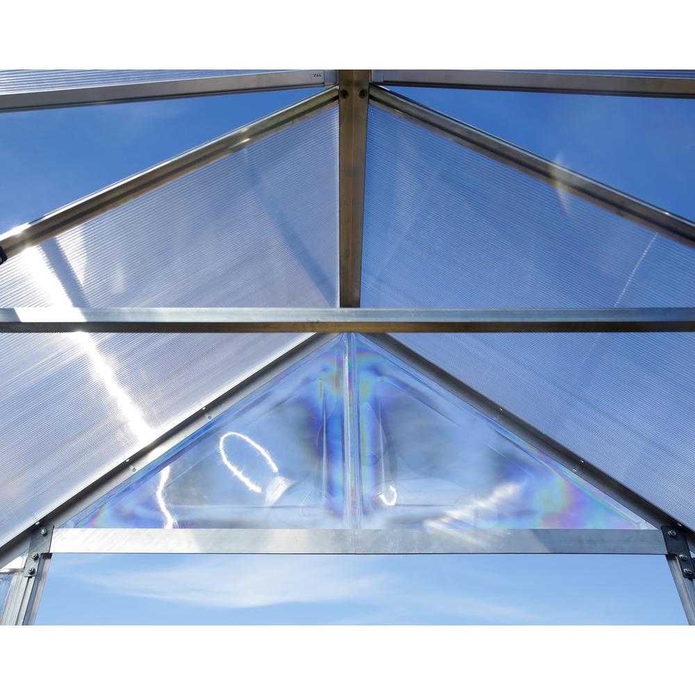 Balance 10' x 16' Greenhouse - Silver. Picture 3