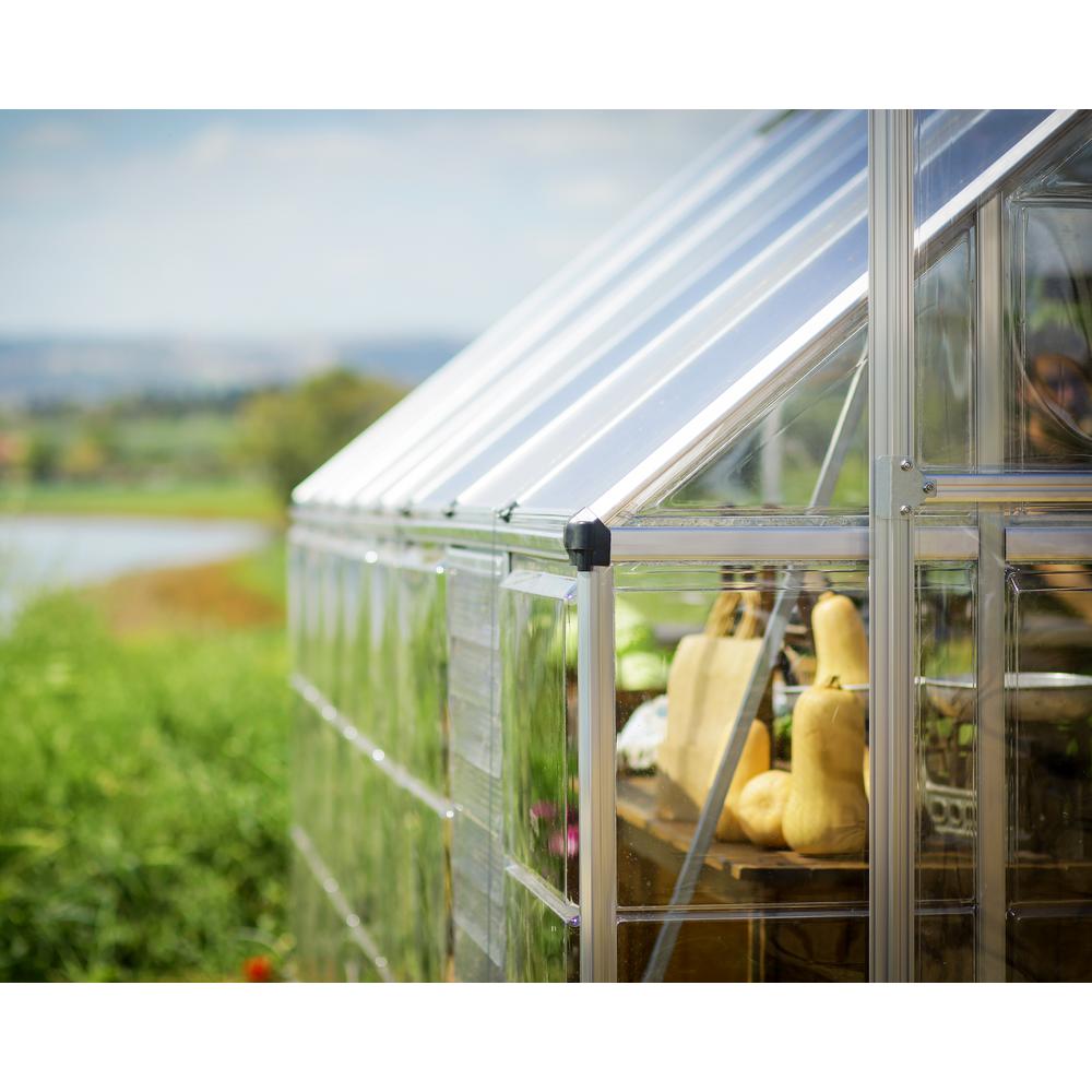 Balance 10' x 16' Greenhouse - Silver. Picture 7