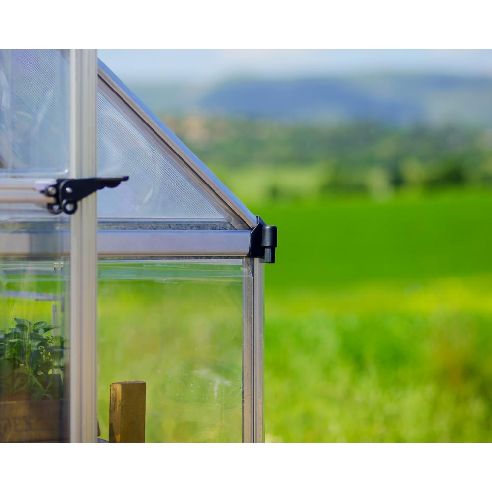 Balance 10' x 16' Greenhouse - Silver. Picture 6