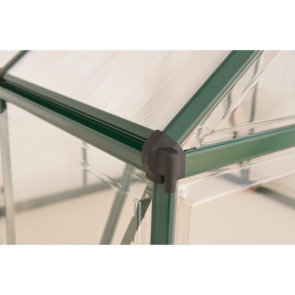 Balance 8' x 12' Greenhouse - Green. Picture 3