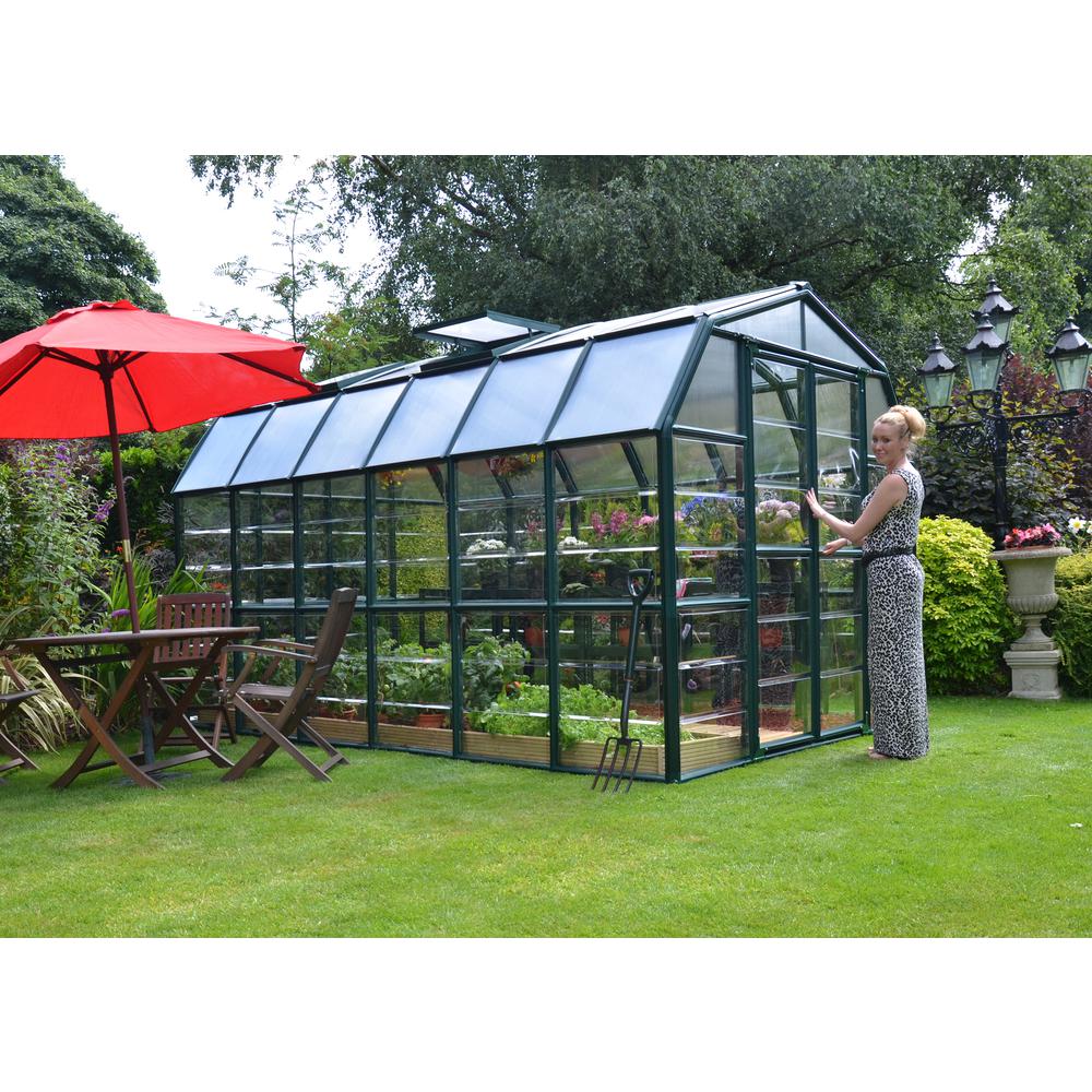 Grand Gardener 8' x 12' Greenhouse - Twin Wall. Picture 18