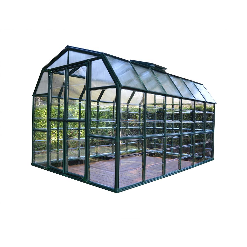 Grand Gardener 8' x 12' Greenhouse - Twin Wall. Picture 1