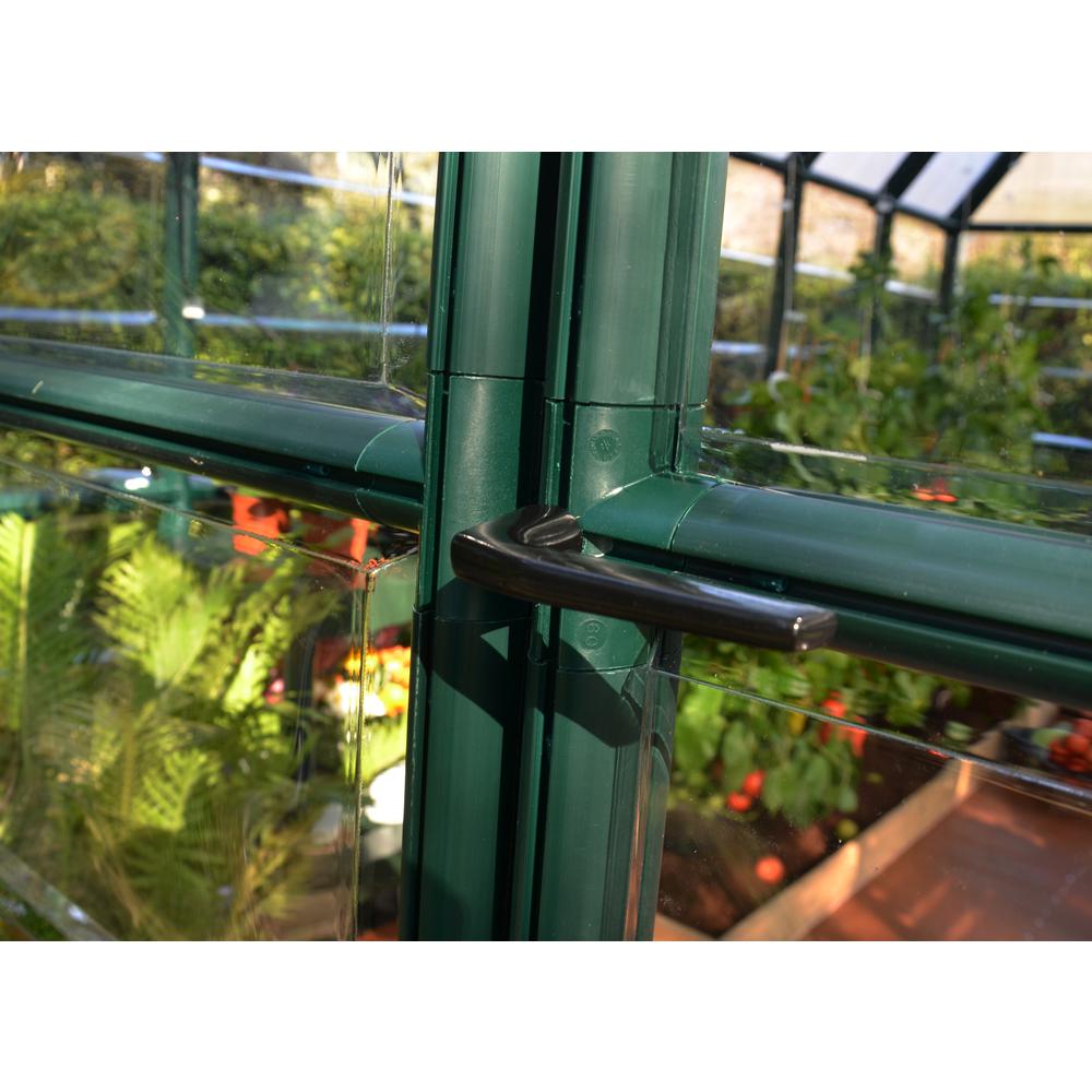Grand Gardener 8' x 12' Greenhouse - Clear. Picture 10