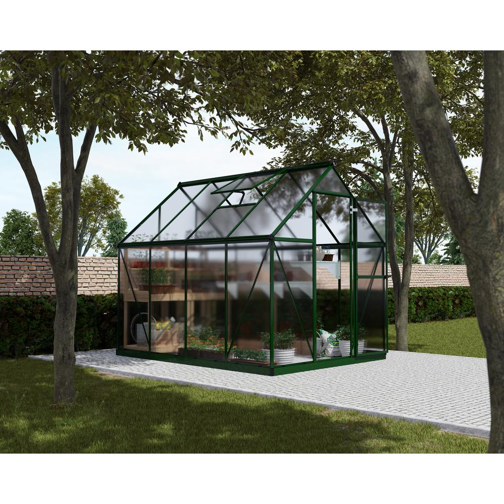 Mythos 6' x 8' Greenhouse - Silver. Picture 21