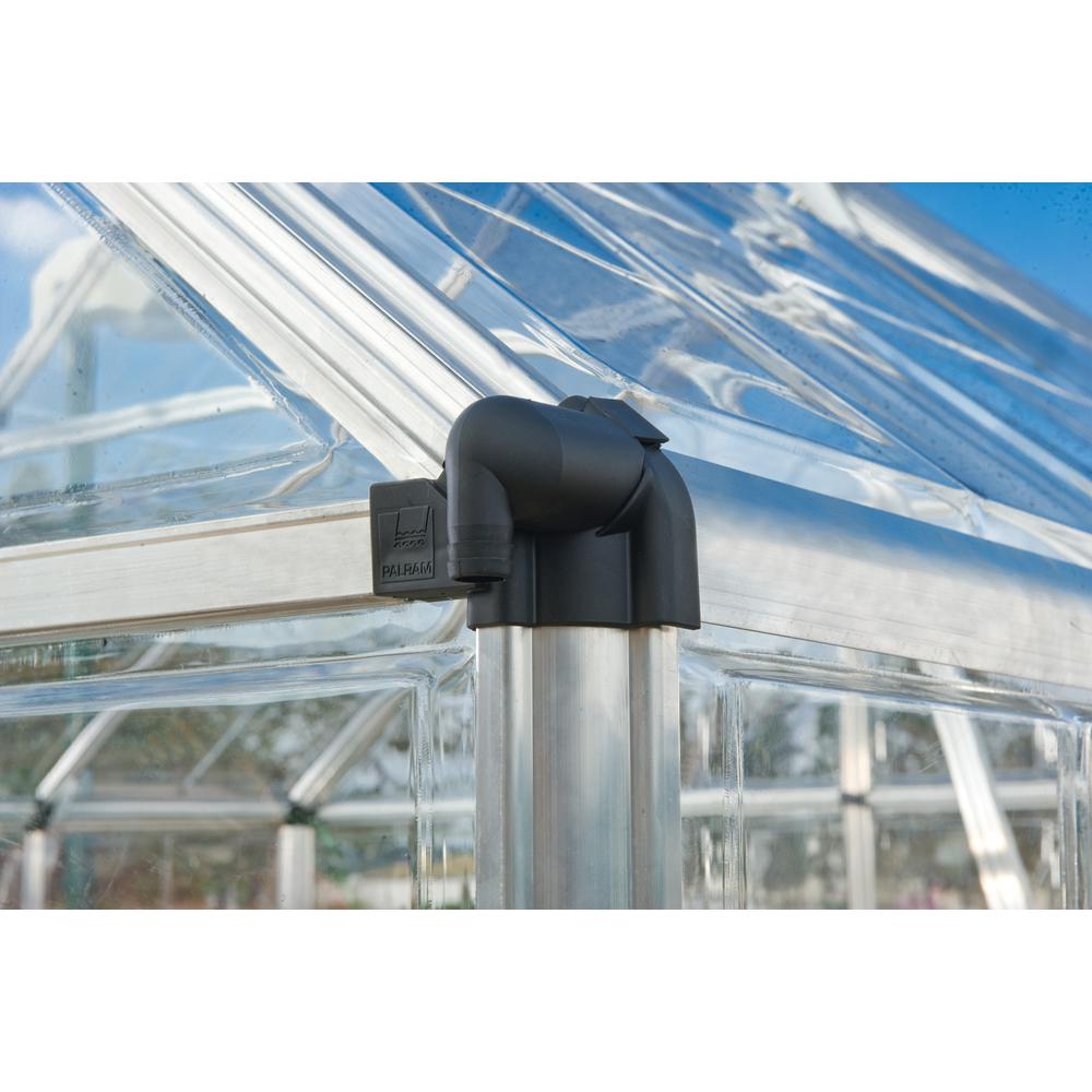 Snap & Grow 6' x 16' Greenhouse - Silver. Picture 5