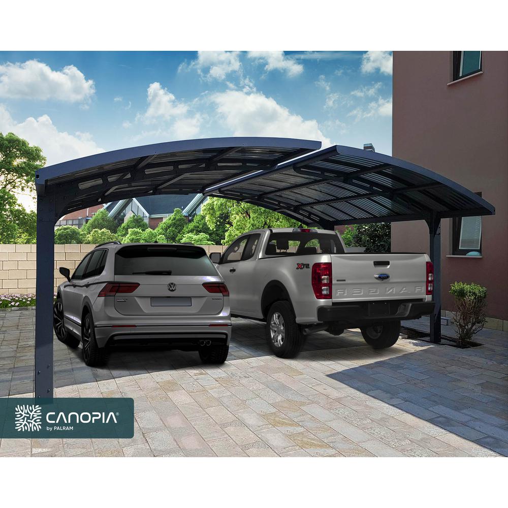 Arizona Wave Double Carport Arch-Style. Picture 3