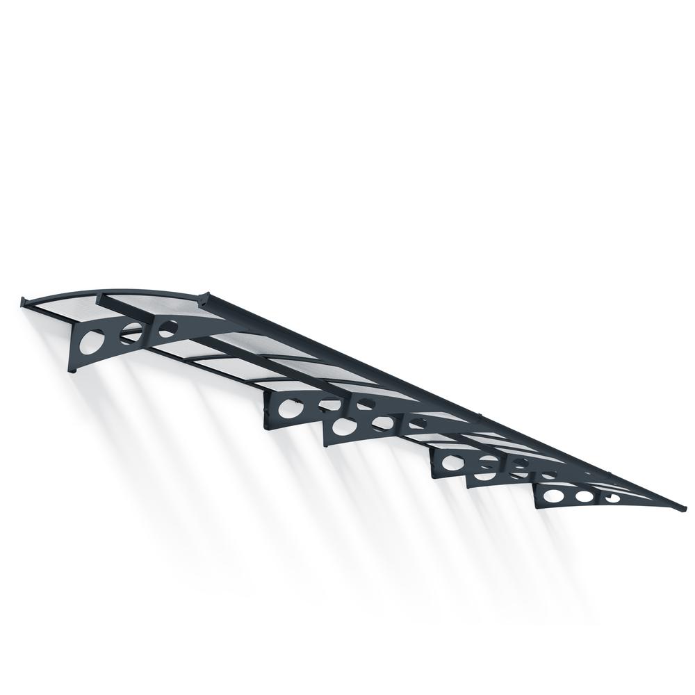 Herald 6690 22' x 5' Awning - Gray/Mist. Picture 1