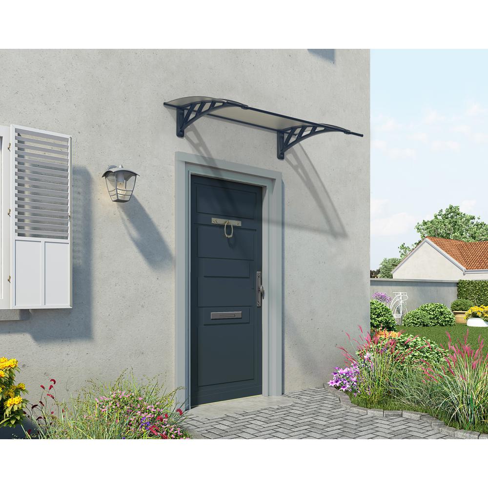 Neo 1180 4' x 3' Awning - Gray/Clear. Picture 4