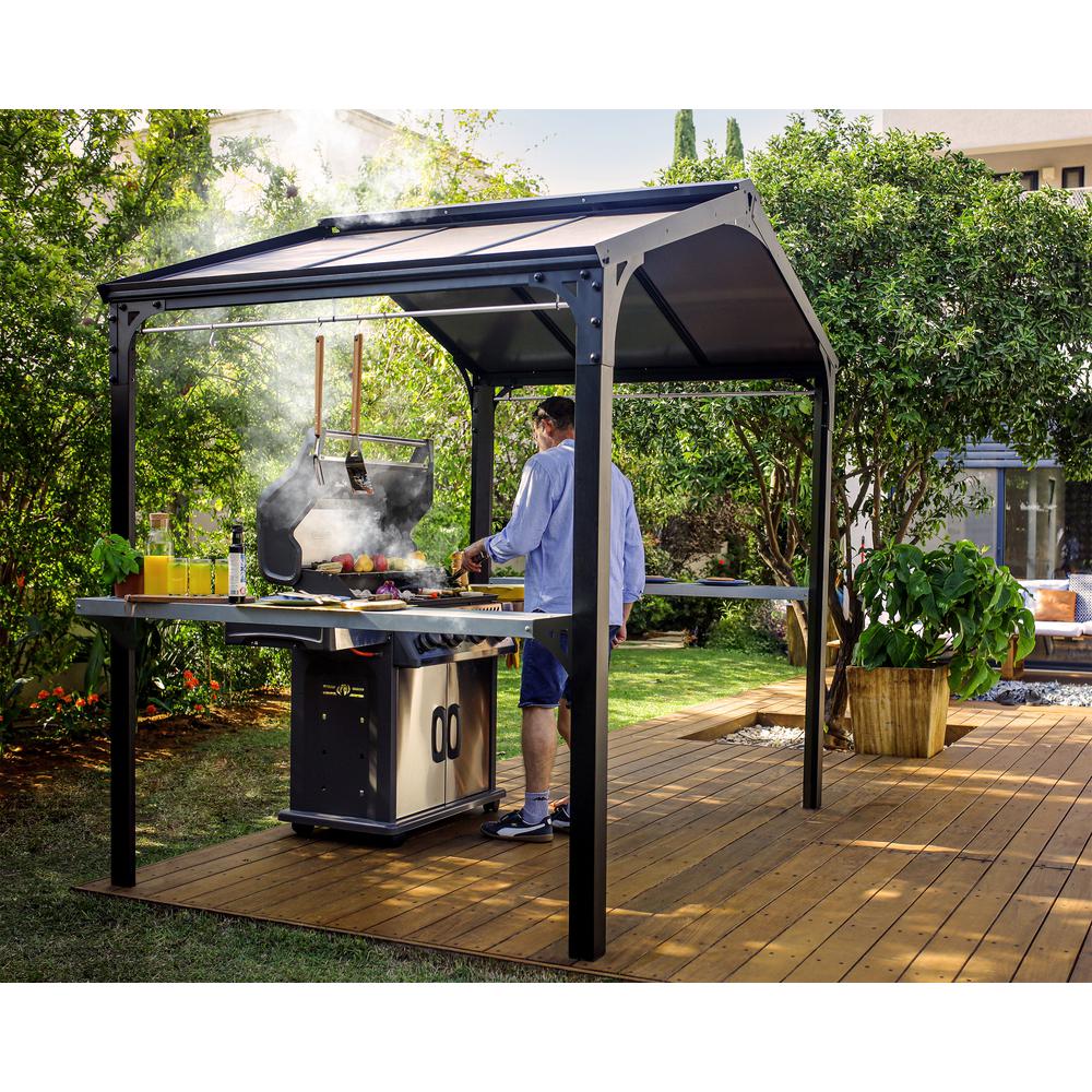 Austin 6' x 8' Grill Gazebo. Picture 4