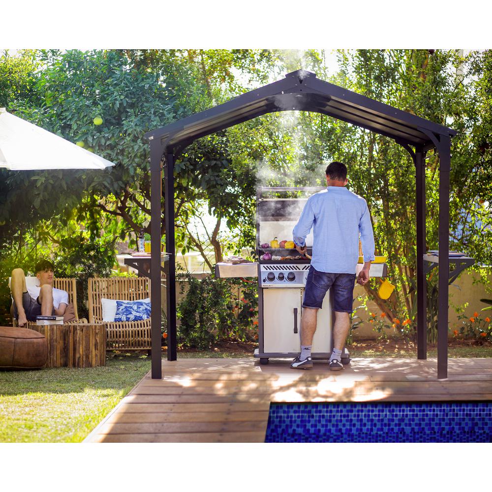 Austin 6' x 8' Grill Gazebo. Picture 3