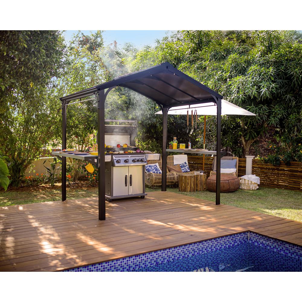 Austin 6' x 8' Grill Gazebo. Picture 7