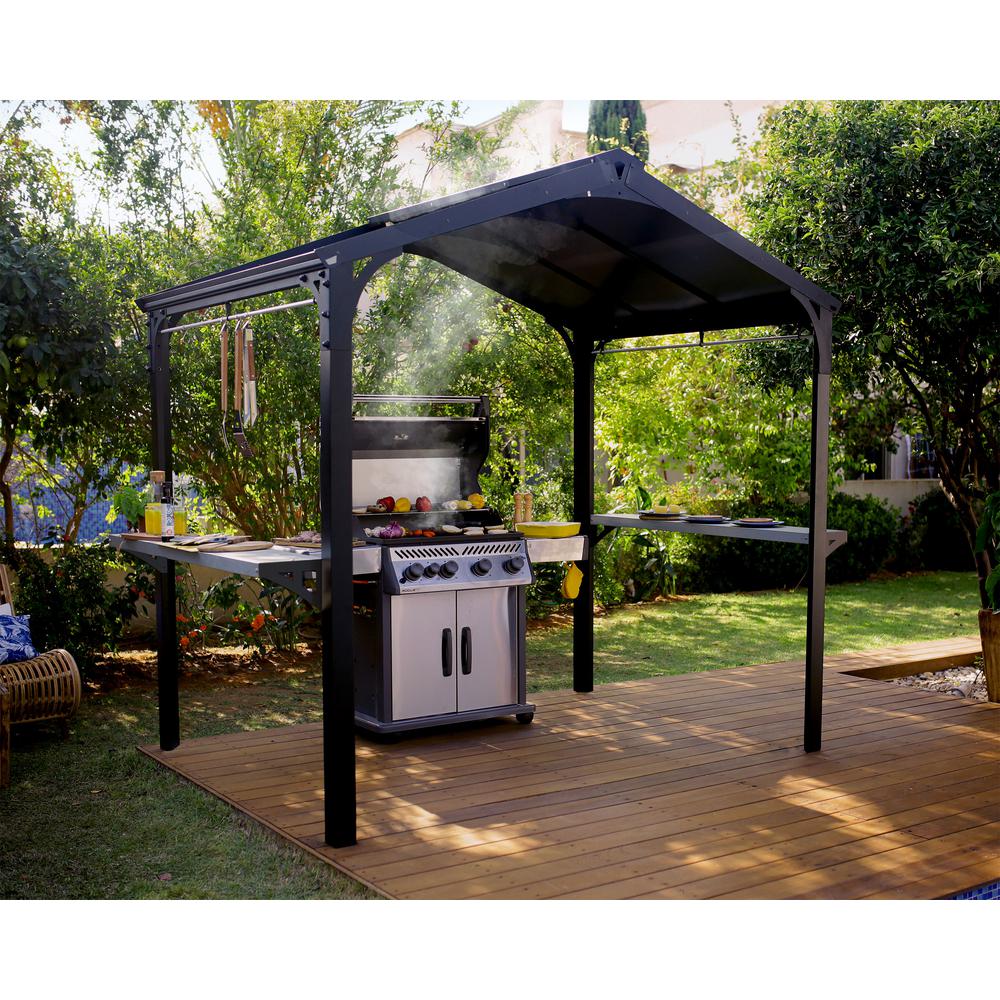 Austin 6' x 8' Grill Gazebo. Picture 8