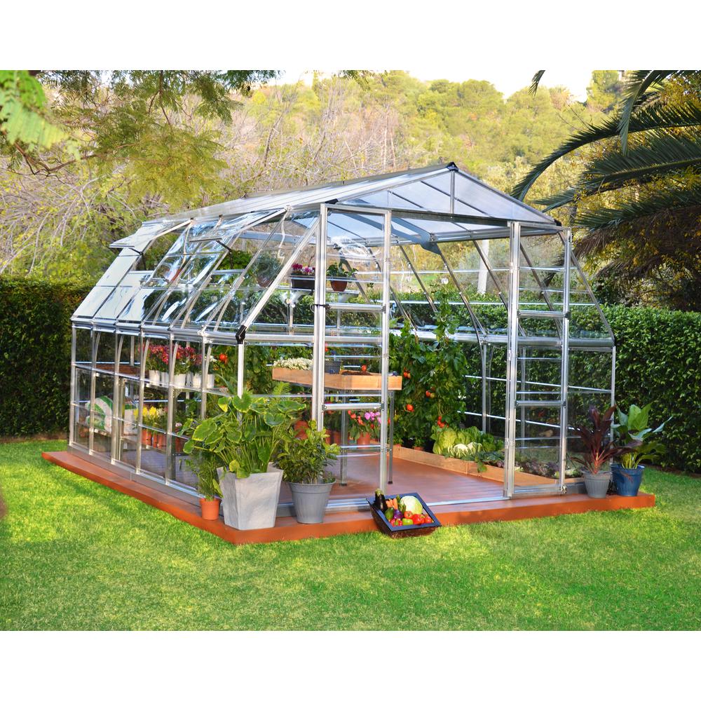 Americana 12' x 12' Greenhouse. Picture 14